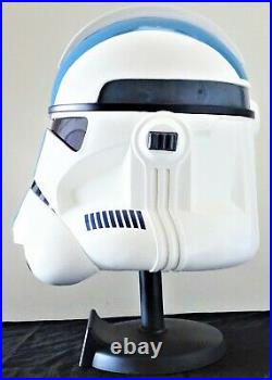 Star Wars Master Replicas 501st Clone Trooper Helmet Mask Bust Figure Statue