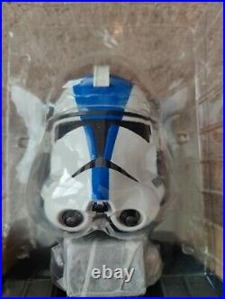 Star Wars Master Replicas 501st Legion Clone Trooper Scaled Helmet RARE MINT