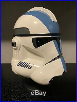 Star Wars Master Replicas 501st Trooper Special Ops Helmet 11
