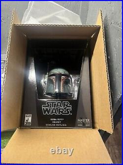 Star Wars Master Replicas Boba Fett Helmet. 45 Scale