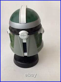 Star Wars Master Replicas Clone Commander Gree Scaled Helmet