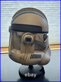 Star Wars Master Replicas ROTS 501st Legion Trooper Weathered Clone Helmet