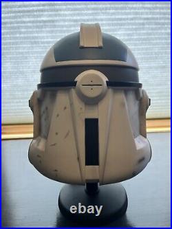 Star Wars Master Replicas ROTS 501st Legion Trooper Weathered Clone Helmet