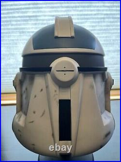 Star Wars Master Replicas ROTS 501st Legion Trooper Weathered Clone Helmet