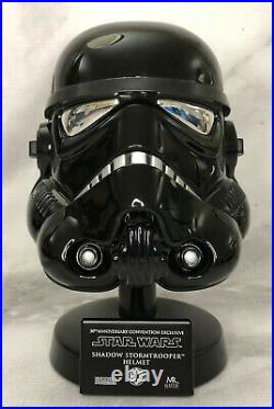 Star Wars Master Replicas SHADOW STORMTROOPER Scaled Helmet SW-365 Exclusive