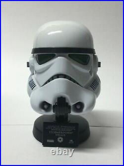 Star Wars Master Replicas STORMTROOPER Scaled Helmet RARE