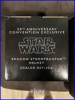 Star Wars Master Replicas Shadow Stormtrooper SW-355.45 Scaled Helmet RARE MINT