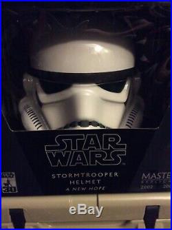 Star Wars Master Replicas Stormtrooper Helmet A NEW HOPE BRAND NEW SW-153CE 2007