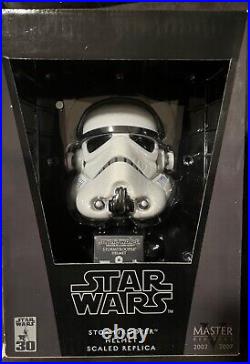 Star Wars Master Replicas Stormtrooper SW-357.45 Scaled Helmet RARE MINT