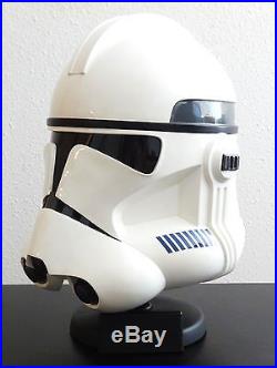 Star Wars Master Replicas Sw-144 Clone Trooper Helmet Bust Figure Statue Le Mint