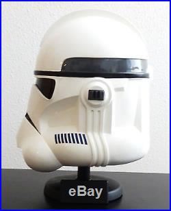 Star Wars Master Replicas Sw-144 Clone Trooper Helmet Bust Figure Statue Le Rare