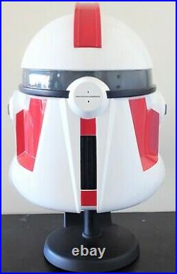 Star Wars Master Replicas Sw-145 Shocktrooper Helmet Bust Figure Statue Le Rare