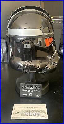 Star Wars Master Replicas UTAPAU SHADOW TROOPER SW-371 Scaled Helmet VERY RARE