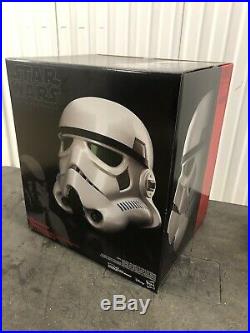 Star Wars NEW Black Series Imperial Stormtrooper Electronic Voice Changer Helmet