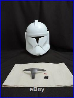 Star Wars Phase I Clone Trooper Helmet 11 Scale Ready To Paint No Stormtrooper