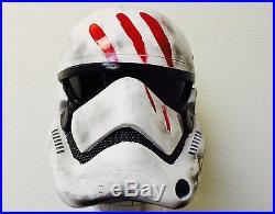 Star Wars Prop Ep 7 Force Awaken Battle Damage Stormtrooper armor helmet adult
