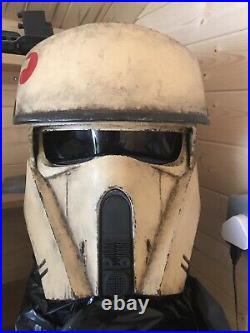 Star Wars RO The Mandalorian Raw Cast Shoretrooper / Stormtrooper Helmet Armour