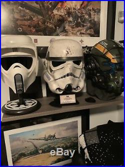 Star Wars RS Prop Masters ANH Stormtrooper Helmet Sandtrooper ANOVOS EFX