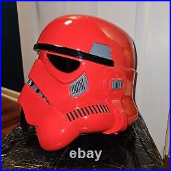 Star Wars Red Stormtrooper Prop Replica Collectible Helmet