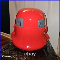 Star Wars Red Stormtrooper Prop Replica Collectible Helmet