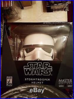 Star Wars Replica Stormtrooper Helmet by Master Replicas. 11 Scale Mint