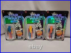 Star Wars Retro Collection Stormtrooper Prototype Edition Complete 6 Pack Dents