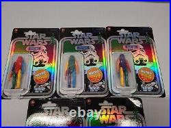 Star Wars Retro Collection Stormtrooper Prototype Edition Set of 5 No YLW Dents