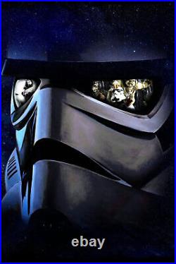 Star Wars Return of the Jedi (1983) Iconic Stormtrooper Helmet Poster