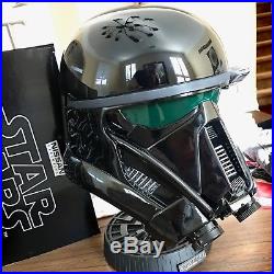 Star Wars Rogue One DEATH TROOPER 11 Helmet Replica Gentle Giant Nissan Limited