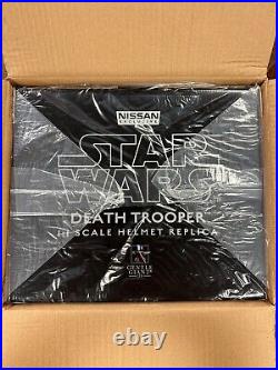Star Wars Rogue One Death Trooper Helmet Authentic Nissan Exclusive