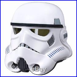 Star Wars Rogue One Imperial Stormtrooper Electronic Voice Changer Helmet NEW