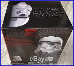 Star Wars Rogue One Imperial Stormtrooper Electronic Voice Changer Helmet NEW