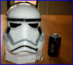 Star Wars STORMTROOPER 3-D HELMET, 11.5 TALL, PLASTER COIN BANK, HANDMADE