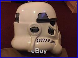 Star Wars STORMTROOPER (signed Gerrard Follano-RARE) 11 Scale Helmet