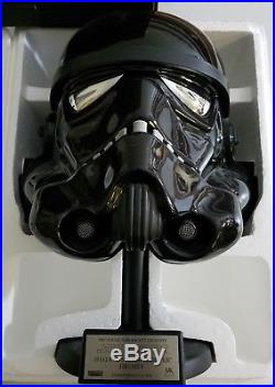 Star Wars Shadow Stormtrooper Life-size Helmet 026/500 Master Replicas, Cib