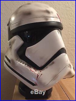 Star Wars Stormtrooper First Order Finn FN-2187 Traitor Helmet Prop Replica