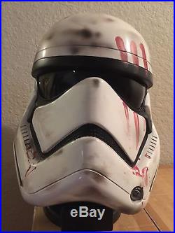 Star Wars Stormtrooper First Order Finn FN-2187 Traitor Helmet Prop Replica