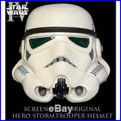 Star Wars Stormtrooper Full Helmet Replica Prop Cast Wearable Episode IV Hero