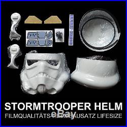 Star Wars Stormtrooper HELM Kit 11 Kostüm Rüstung Helmet 501 PREMIUM RECAST NEU