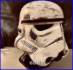 Star Wars Stormtrooper Helmet 1/1 Custom War Hero Edition Hand Painted Piece