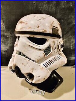 Star Wars Stormtrooper Helmet 1/1 Custom War Hero Edition Hand Painted Piece