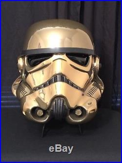 Star Wars Stormtrooper Helmet AM 4.5 Gold