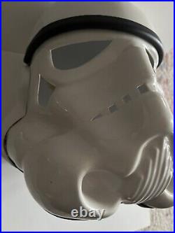 Star Wars Stormtrooper Helmet Made Frm Authentic Official Lucas film Molds Prop