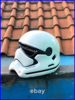 Star Wars Stormtrooper Helmet Motorcycle Custom DOT & ECE Approved