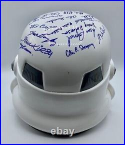 Star Wars Stormtrooper Helmet Signed By 31 Stormtroopers Very Rare