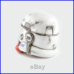 Star Wars Stormtrooper Incinerator Trooper Helmet with Damage