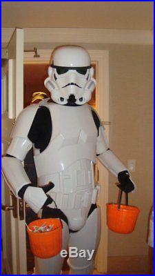 Star Wars Stormtrooper Pro Costume Armor, Screen Accurate with Helmet, Neck & More