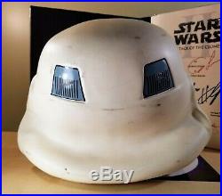 Star Wars Stormtrooper Prototype Helmet 2oth Century Attack Of Clones Script