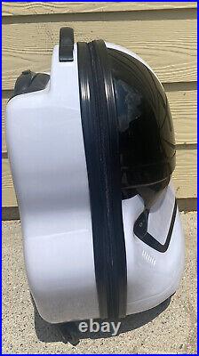 Star Wars Stromtrooper Helmet 3D Hard Rolling Suitcase Luggage RARE