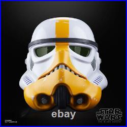 Star Wars The Black Series 1/1 Artillery Stormtrooper Helmet Electronic Headset